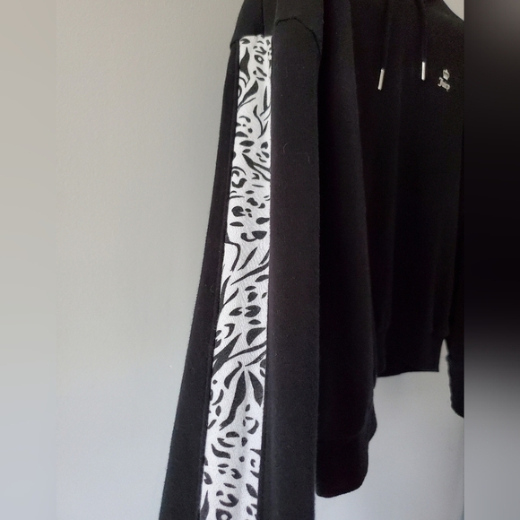JUICY COUTURE y2k black hoodie size small - Picture 4 of 7
